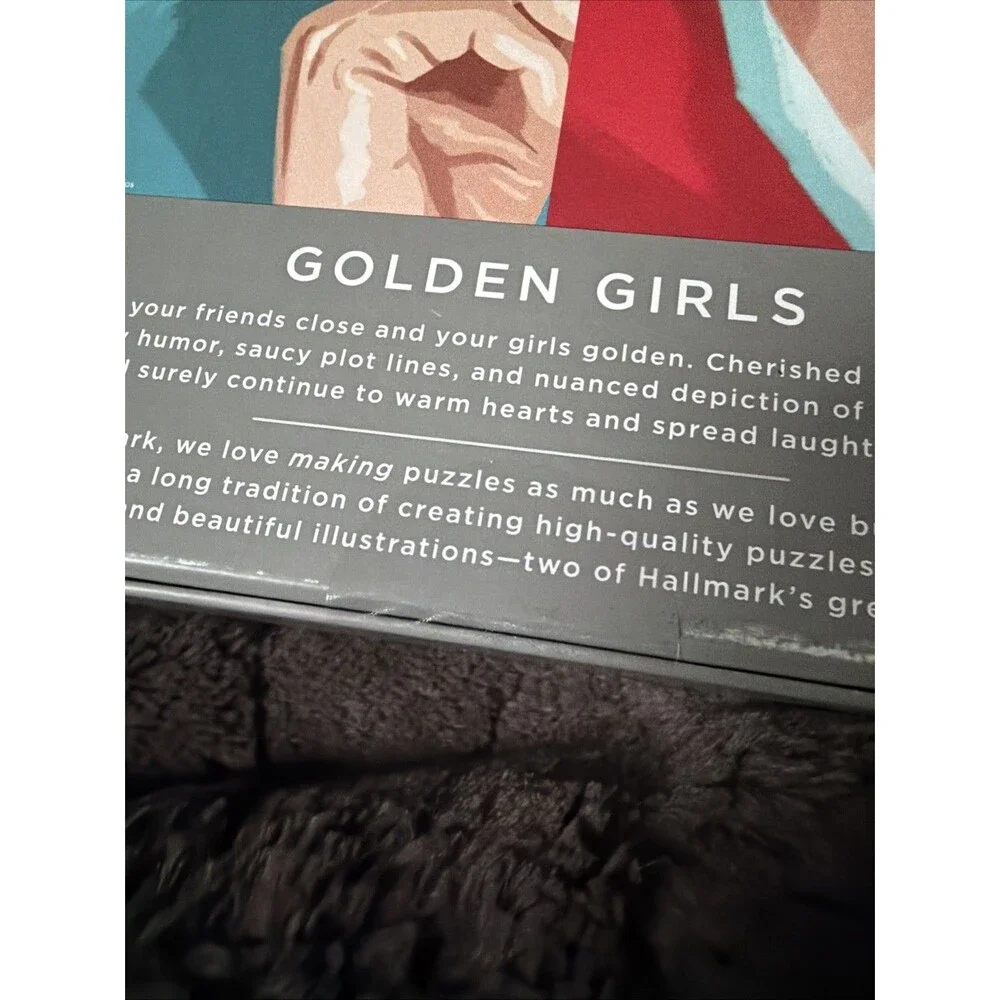 Golden Girls Hallmark 1000pc Jigsaw Puzzle Blanche Sofia Rose Dorothy 24x30 New
